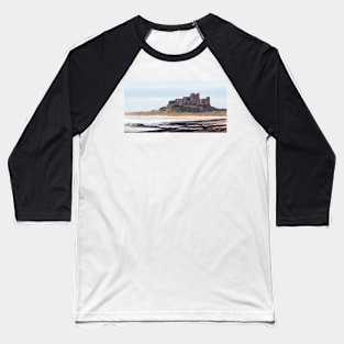 Bamburgh Castle, Northumberland Baseball T-Shirt